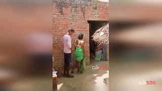 Desi slut in the green sari gets it on with another client on camera | XXX Video on AllSex.XXX