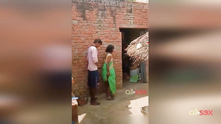 Desi slut in the green sari gets it on with another client on camera | XXX Video on AllSex.XXX