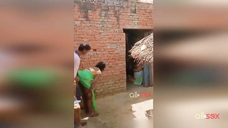 Desi slut in the green sari gets it on with another client on camera | XXX Video on AllSex.XXX