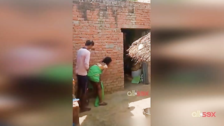 Desi slut in the green sari gets it on with another client on camera | XXX Video on AllSex.XXX