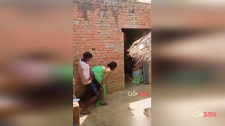 Desi slut in the green sari gets it on with another client on camera | XXX Video on AllSex.XXX