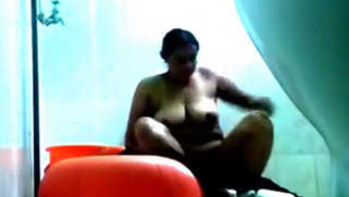 Boy set camera in bathroom to watch Desi slut showing off her boobs | XXX Video on AllSex.XXX