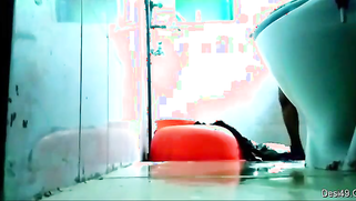 Boy set camera in bathroom to watch Desi slut showing off her boobs | XXX Video on AllSex.XXX