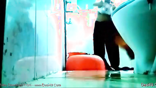 Boy set camera in bathroom to watch Desi slut showing off her boobs | XXX Video on AllSex.XXX