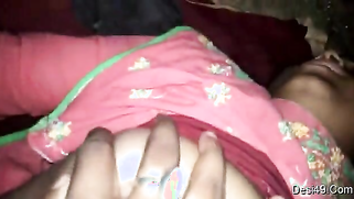 Cameraman has to paw sleeping Desi mom everywhere including breasts | XXX Video on AllSex.XXX