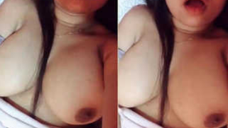 Taking part in sex video means showing natural boobies off for girl | XXX Video on AllSex.XXX