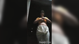 Woman forgets about morality and performs sex striptease on camera | XXX Video on AllSex.XXX