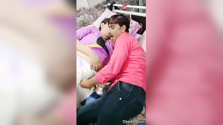 Desi mom lies next to stepson and kisses his lips in front of camera | XXX Video on AllSex.XXX