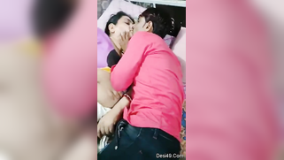 Desi mom lies next to stepson and kisses his lips in front of camera | XXX Video on AllSex.XXX