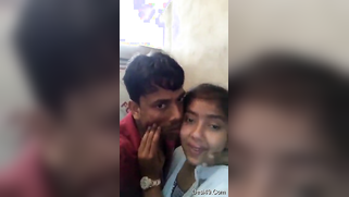 Indian witch takes the edge off kissing loved man before the camera | XXX Video on AllSex.XXX