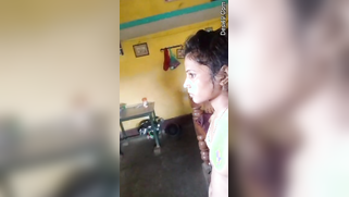 Desi love with pierced nostril is always glad to pose with no bra