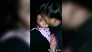 Indian has sexy full lips so young man wants to kiss them outdoors | XXX Video on AllSex.XXX