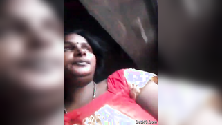 Indian whore doesn't cover body and shows it off on camera with smile