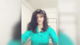 Indian teen unbuttons green shirt and takes it off just like her bra | XXX Video on AllSex.XXX
