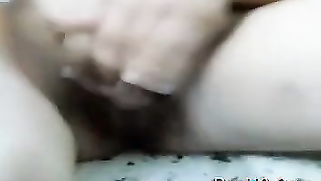 Desi girl with hairy slit takes clothes off and puts hand down there | XXX Video on AllSex.XXX