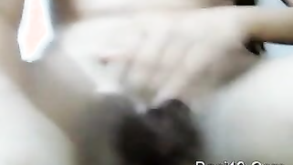 Desi girl with hairy slit takes clothes off and puts hand down there | XXX Video on AllSex.XXX