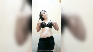 Young Desi porn actress gladdens guys undressing on the camera | XXX Video on AllSex.XXX