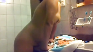 Horny Desi chick comes to the bathroom to masturbate after watching porn | XXX Video on AllSex.XXX