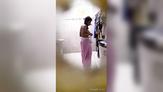 Tenant spies on pig-tailed Desi roommate filming amateur porn video | XXX Video on AllSex.XXX