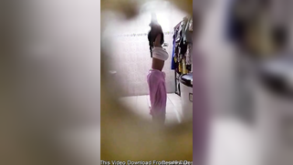 Tenant spies on pig-tailed Desi roommate filming amateur porn video | XXX Video on AllSex.XXX