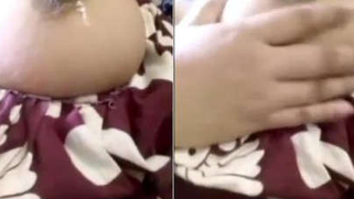 Boyfriend films porn video of the Desi woman playing with nipples | XXX Video on AllSex.XXX