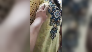 Man touches clothed Desi wife's boobs in point of view porn video | XXX Video on AllSex.XXX