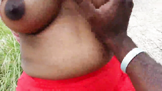 Outdoor porn video where the cameraman plays with Desi girl's tits | XXX Video on AllSex.XXX