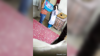 Neighbor and Desi woman have time to enjoy porn fun while hubby is at work