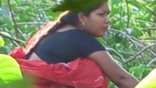 Voyeur sees the Desi woman and immediately film peeing porn video