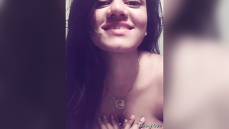 It is porn debut for the ravishing Desi female with succulent tits | XXX Video on AllSex.XXX