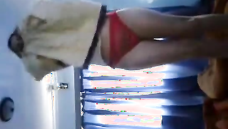 Man wants to be a pornographer so he films topless Desi girl in panties | XXX Video on AllSex.XXX