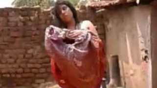 Neighbor can't resist filming porn video when he sees Desi girl undressing