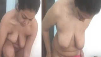 Desi woman puts on clothes in front of cameraman filming porn video | XXX Video on AllSex.XXX