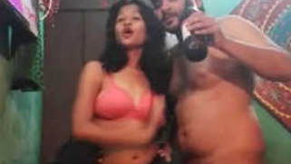 Champagne arouses Desi lady's desire to take part in porn activity | XXX Video on AllSex.XXX