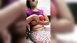 Desi female shows beautiful tits to prove that she is a porn queen | XXX Video on AllSex.XXX