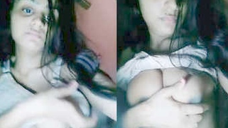 Solo porn video of Desi possessor of natural tits with black nipples | XXX Video on AllSex.XXX