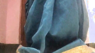Amateur porn video where Desi MILF lifts blue dress to play with pussy | XXX Video on AllSex.XXX