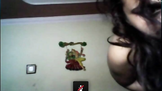 Desi woman's lover turns off the mic so his wife won't hear porn sounds | XXX Video on AllSex.XXX