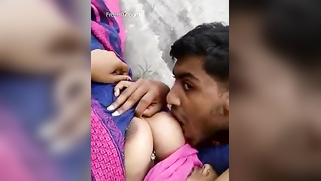 Youngster can't stop worshipping juicy Desi tits in the porn video | XXX Video on AllSex.XXX