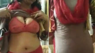 Woman brings the boss porn happiness showing Desi tits and vagina | XXX Video on AllSex.XXX