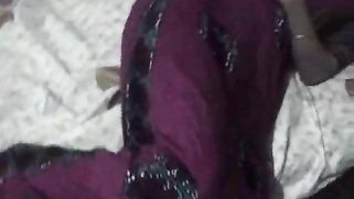 Man wakes the Desi wife up to make her show panties in the porn video