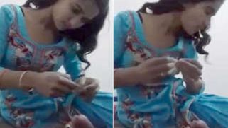 Safe porn is very important so the Desi girl puts a condom on the dick | XXX Video on AllSex.XXX