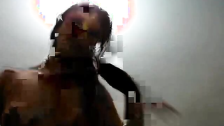 Model wears mask in the Desi porn video because she is too shy | XXX Video on AllSex.XXX