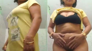 Desi lover of porn becomes excited and masturbates pussy on webcam | XXX Video on AllSex.XXX