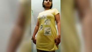 Desi lover of porn becomes excited and masturbates pussy on webcam