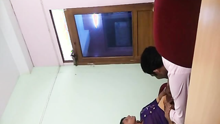 Mustached man and the Desi wife start porn video with cunnilingus | XXX Video on AllSex.XXX