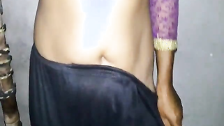 Desi female is shy but boyfriend finds the right words to film porn video