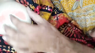 Desi female pulls right chest out to let porn partner touch it | XXX Video on AllSex.XXX