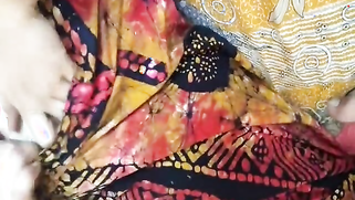 Desi female pulls right chest out to let porn partner touch it | XXX Video on AllSex.XXX