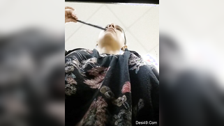 Girl knows about porn perv under the table so she shows Desi boobs | XXX Video on AllSex.XXX